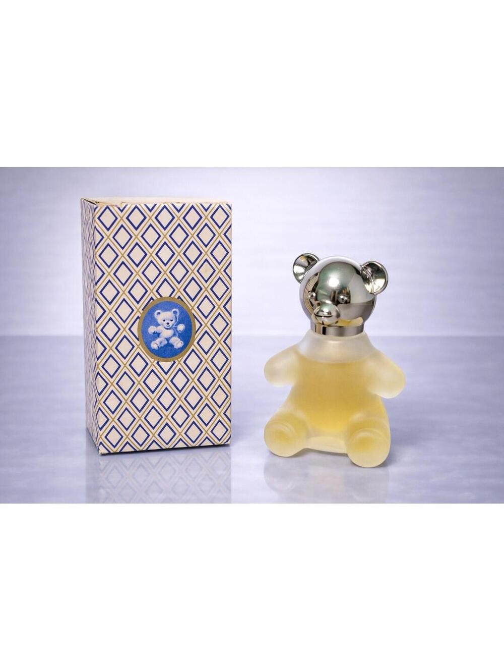 Avon 1970s Teddy Bear Sweet Honesty Cologne Decanter Bottle With Box, 1.75x3.25”
